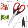 Picture of iBayam Kitchen Scissors All Purpose Heavy Duty, Kitchen Utensils Set, Stainless Steel Cooking Utensils Gadgets, Meat Poultry Food Shears Dishwasher Safe Utility Tools Home Gift, with Protective Sheath
