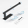 Picture of ASTOFLI Paper Towel Holder Under Cabinet No Drilling, Self Adhesive Paper Towel Holder Wall Mount for Kitchen,RV, Matte Black Paper Towel Holder 304 Stainless Steel, Under Cabinet Paper Towel Holder