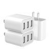 Picture of USB Wall Charger, 3 Pack 3-Port USB Charger Block Wall Adapter USB Charging Cube Brick Compatible with iPhone 8/7/6 Plus/X, iPad, Samsung Galaxy S5 S6 S7 Edge, LG, Android and More