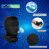 Picture of Achiou Ski Mask for Men Women, Balaclava Face Mask, Shiesty Mask UV Protector Lightweight for Motorcycle Snowboard Black