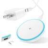Picture of Magnetic Wireless Charger for iPhone 16 15 14 13 12 Series/AirPods 3/2/Pro 2/Pro - with 20W Power Adapter, 15W Wireless Mag-Safe Charging Pad and 6 FT USB-C to C Cable
