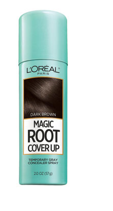 Picture of L'Oreal Paris Root Cover Up Temporary Gray Concealer Spray, Hair Color Spray with Filling & Thickening Coverage, Dark Brown, Packaging May Vary