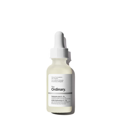 Picture of The Ordinary Hyaluronic Acid 2% + B5, Multi-Depth Hydration Serum for Plumper, Smoother Skin, 1 Fl Oz