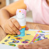 Picture of Melissa & Doug Sticker WOW!™ 24-Page Activity Pad and Sticker Stamper, 300 Stickers, Arts and Crafts Fidget Toy Collectible Character - Unicorn - FSC Certified