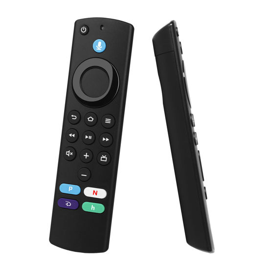 Picture of Replacement Remote Control Fit for Fire AMZ Smart TVs 3rd Gen, TVs Stick (2nd/3rd Gen), TV Stick 4K (1st/2nd Gen)/4K Max (1st Gen), TV Stick Lite, TV Cube (1st/2nd/3rd Gen)