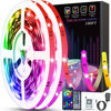 Picture of Tenmiro Led Lights for Bedroom 100ft (2 Rolls of 50ft) Music Sync Color Changing Strip Lights with Remote and App Control RGB Strip, for Room Home Party Decoration