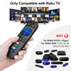 Picture of (Pack of 2) Replacement-Remote-Control for Roku-TV,Compatible for TCL Roku/Hisense Roku/Onn Roku/Philips Roku Smart TVs(Not for Stick and Box)