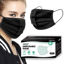 Picture of NNPCBT 100PCS 3 Ply Black Disposable Face Mask Filter Protection Face Masks