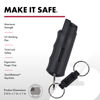 Picture of SABRE Pepper Spray, Quick Release Keychain for Easy Carry and Fast Access, Finger Grip for More Accurate and Faster Aim, Maximum Police Strength OC Spray, 0.54 oz, Secure and Easy to Use Safety