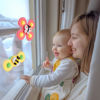 Picture of ALASOU 3PCS Suction Cup Spinner Toys for 1 Year Old Boy Girl|Spinning Top Baby Toys 12 18 Months|1 2 Year Old Boy Birthday Gift|Baby Bath Toys for Kids Ages 1-3|Sensory Toys for Toddlers 1-3