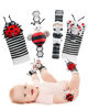 Picture of Infinno High Contrast Baby Toys Infant Rattle Socks and Wristband Set, Ideal Baby Sensory Toy Gifts for Newborn 0-12 Months, Perfect Black and White Toys for Boys and Girls As Baby Shower Gifts