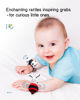 Picture of Infinno High Contrast Baby Toys Infant Rattle Socks and Wristband Set, Ideal Baby Sensory Toy Gifts for Newborn 0-12 Months, Perfect Black and White Toys for Boys and Girls As Baby Shower Gifts