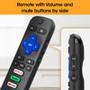 Picture of 3 Pack Replacement Remote Control Only for Roku TV, Compatible for TCL Roku/Hisense Roku/Sharp/Philips/Onn Roku (Not for Roku Stick and Box)