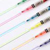 Picture of Grabie Dual Tip Brush Pens (3.5mm Chisel Tip + 0.5mm Needle Tip), Gel Pens, Gel Ink Pens For Journaling,Dual-Tip Notetaking Pen Set, Highlighters for Adult Coloring Books, Note Taking and Lettering