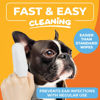 Picture of Paw Science Dog Ear Cleaner Wipes - Finger Wipes for Dogs - Cleaning, Soothing, and Deodorizing Itchy Ears - Pet Ear Relief Solution