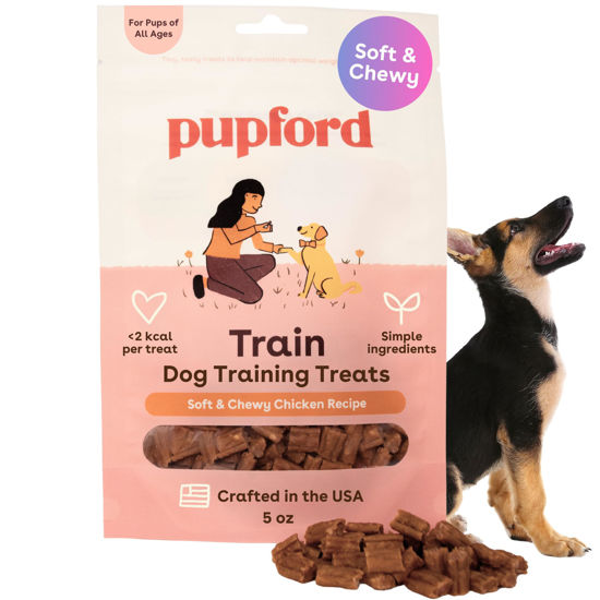 Picture of Pupford Soft & Chewy Training Treats for Dogs & Puppies (Chicken, 5 oz)