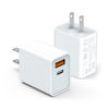 Picture of LCGENS USB C Wall Charger Block 20W, 2-Pack Dual Port PD Power Delivery Fast Type C Charging Block Plug Compatible with iPhone 11/12/13/14/15/16/Pro Max, XS/XR/X, Ipad Pro, Samsung Galaxy