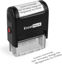 Picture of ExcelMark Custom Stamp - Clear & Crisp Impressions - Personalized Self-Inking Rubber Stamp - Use for Address Stamp and More (Small)