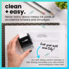 Picture of ExcelMark Custom Stamp - Clear & Crisp Impressions - Personalized Self-Inking Rubber Stamp - Use for Address Stamp and More (Small)