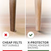 Picture of Felt Furniture Pads X-PROTECTOR 133 PCS Premium Furniture Pads - Felt Pads Furniture Feet Best Wood Floor Protectors - Protect Your Hardwood & Laminate Flooring! Brown and Beige