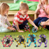 Picture of Gokeey Transformable Fidget Spinners 4 Pcs for Kids and Adults Stress Relief Sensory Toys for Boys and Girls Fingertip Gyros for ADHD Autism for Kids Valentines Day Gifts (Fidget Toy 4pc)