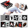 Picture of URMYWO Black and White Baby Toys, Tummy Time High Contrast Newborn Toys 0-3 Months, Soft Baby Book, Visual Stimulation Montessori Sensory Infant Toys 0-6-12 Months, Shower Gift, Stocking Stuffers