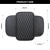 Picture of Ouzorp Car Center Console Cover, Upgraded Microfiber Leather Car Arm Rest Cover with 2 Storage Bags, Universal Armrest Cover for Car Storage Box Car Interior Accessories Protector for Most Vehicle