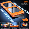 Picture of TOCOL for iPhone 16 Pro Max Screen Protector, [Military Grade Shatterproof] [9H Hardness] HD Tempered Glass for iPhone 16 Pro Max Full Coverage Screen Protector, Easy Installation, 2 Pack