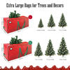 Picture of Cosy Family 7.5 ft Christmas Tree Storage Bag - Durable Heavy Duty Extra Large Artificial Xmas Holiday Tree Bag with Reinforced Handles and Dual Zippers Wide Opening - Red