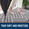 Picture of OLANLY Indoor Door Mat, 32x20 Inch, Dirt Resistant and Absorbent, Non-Slip Rubber Backing Floor Mats, Easy Clean Low-Profile Doormat for Entryway, Front Door, and Inside Entrance, Grey