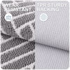 Picture of OLANLY Indoor Door Mat, 32x20 Inch, Dirt Resistant and Absorbent, Non-Slip Rubber Backing Floor Mats, Easy Clean Low-Profile Doormat for Entryway, Front Door, and Inside Entrance, Grey