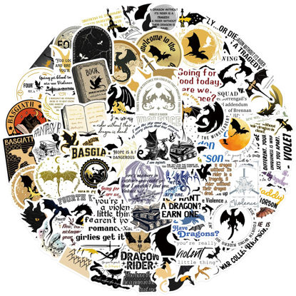 Picture of 100PCs Fourth Cartoon Wing Stickers Pack, War-College Stickers, Aesthetic Vinyl Decal Stickers for Hydro Flask, Laptop, Water Bottle, Stickers for Kids, Toddlers, Teens (Wing)