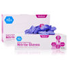 Picture of MedPride Powder-Free Nitrile Exam Gloves, Iris Blue, Medium, Box/100
