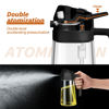 Picture of YARRAMATE Oil Sprayer for Cooking, 2 in 1 Olive Oil Dispenser Bottle for Kitchen, 16oz/470ml Premium Glass Oil Bottle, Food-grade Oil Mister for Air Fryer, Salad, Frying, BBQ (Black)