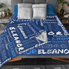 Picture of Diyrap Personalized Blankets Customized Blanket with Name for Adults and Kids Custom Baby Blanket Fleece Throw for Baby Girls and Boys