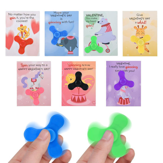 Picture of NUJOVI 28-Pack Delightful Valentine's Day Gifts for Kids with Fidget Toys - Specially for Valentines Day Cards for Kids School, Kids Valentines Day Cards, Valentines Day Gifts for Kids Classroom