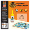 Picture of Gorilla Super Glue with Brush & Nozzle Applicator, 12 Gram, Clear, (Pack of 1)