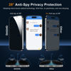 Picture of QHOHQ for iPhone 16 Pro Max Privacy Screen Protector + Camera Lens Protector, [Military Grade Shatterproof], Top 9H+ Anti Spy Glass, Full Edge Coverage, Ultra Durable,with Installation Tool [3+3 Pack]
