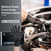 Picture of FINITEX - Black Nitrile Disposable Gloves, 5mil, Powder-free, Medical Exam Gloves Latex-Free 100 PCS For Cleaning Food (Large)