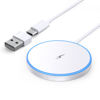 Picture of Magnetic Wireless Charger 15w Apple Mag-Safe Charger for iPhone 16 Pro Max/16 Pro/16/16 Plus/15/14/13/12 Series AirPods 3/2/Pro/Pro 2 LED Magnet Charging Pad Mag Safe Charger with Dual Charging Ports
