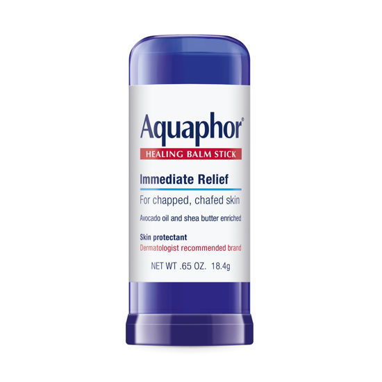 Picture of Aquaphor Healing Balm Stick, Skin Protectant with Avocado Oil and Shea Butter, 0.65 Oz Stick