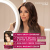 Picture of L'Oreal Paris Excellence Creme Permanent Hair Color, 4 Dark Brown, 100 percent Gray Coverage Hair Dye, Pack of 1