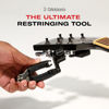 Picture of D'Addario Accessories Pro-Winder Guitar String Winder, Cutter, Bridge Pin Puller - All in One Guitar Tool - Black