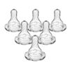 Picture of Dr. Brown’s Natural Flow Level 2 Narrow Baby Bottle Silicone Nipple, Medium Flow, 3m+, 100% Silicone Bottle Nipple, 6 Count