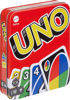 Picture of Mattel Games UNO Card Game in a Collectible Storage Tin for Kids, Adults, Families, Parties & Travel, 2 to 10 Players (Amazon Exclusive)