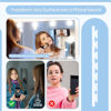 Picture of Sucky Silicone Suction Phone Case Adhesive Octo Cup Buddy Mount - Anti-Slip Holder, Hands-Free Phone Accessory for iPhone and Android - Sticky Grip for Selfies, Videos - Pearl White