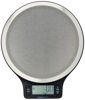 Picture of Amazon Basics Digital Kitchen Scale with LCD Display, Batteries Included, Weighs up to 11 pounds, Black and Stainless Steel