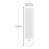 Picture of Command 20 lb XL Heavyweight Picture Hanging Strips 16 Pairs (32 Command Strips), Damage Free Hanging Picture Hangers, Heavy Duty Wall Hanging Strips for Home Decor, White Adhesive Strips