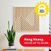 Picture of Command 20 lb XL Heavyweight Picture Hanging Strips 16 Pairs (32 Command Strips), Damage Free Hanging Picture Hangers, Heavy Duty Wall Hanging Strips for Home Decor, White Adhesive Strips