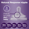 Picture of Philips AVENT Natural Response Baby Bottle Nipples Flow 5, 6M+, 4pk, SCY965/04